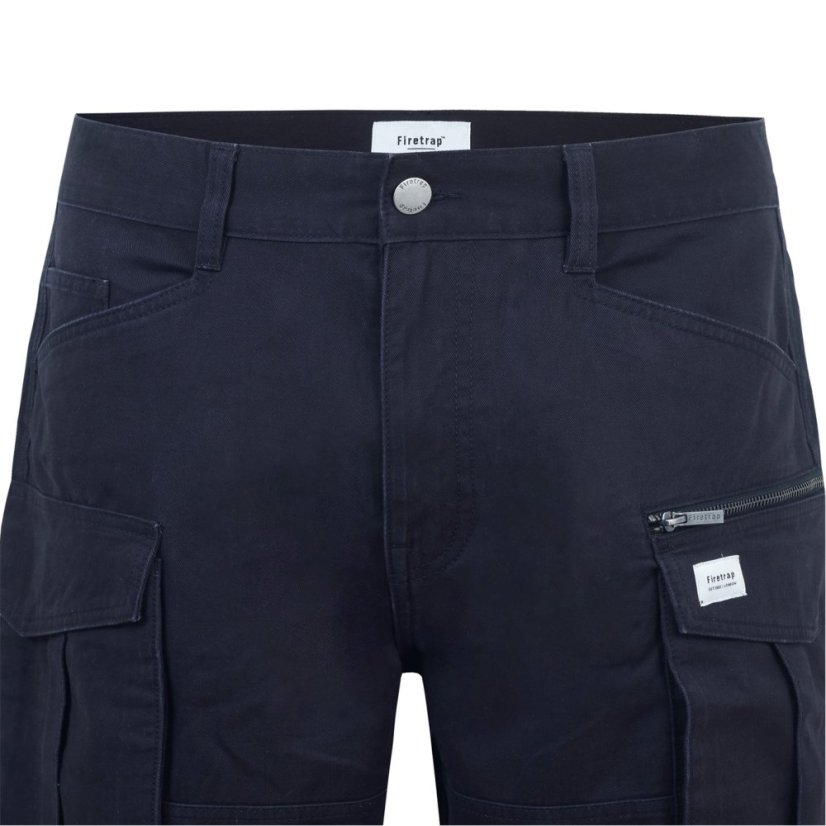 Firetrap BTK Short Snr00 Washed Black