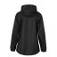 Gelert Womens Packaway Hooded Packable Waterproof Jacket Black