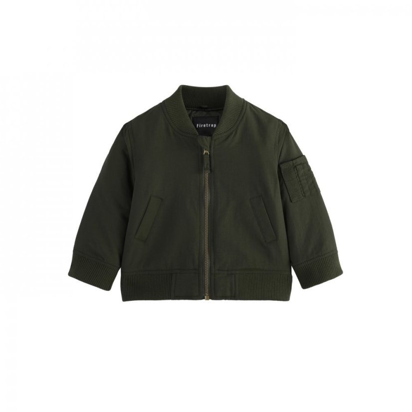 Firetrap All-Season Kids' Bomber Jacket Khaki