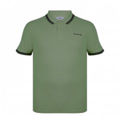 Firetrap Lazer Polo Shirt Mens Green