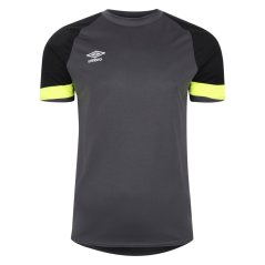 Umbro Short Sleeve Goal Keeper Jersey Black yellow