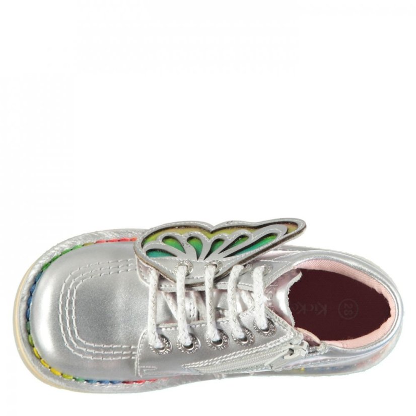 Kickers Hi Fairies Child Girls Silver