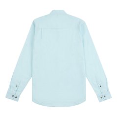 US Polo Assn Linen Shirt Blue Glow