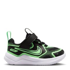 Nike Cosmic Runner Shoes Infants Black/Green