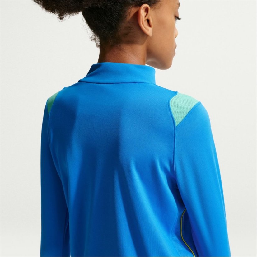 Nike Kids' Brazil International Licensed Drill Top Blue/Gold