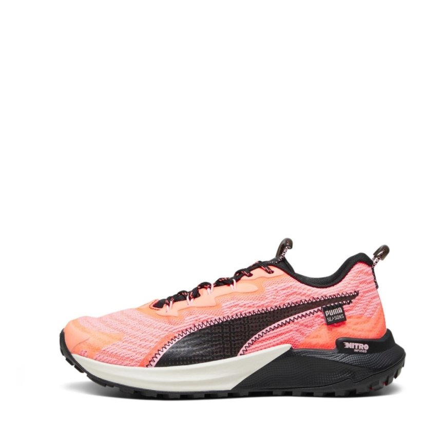 Puma Fast Trac 2 Nitro Women's Trail Running Shoes Neon Sun