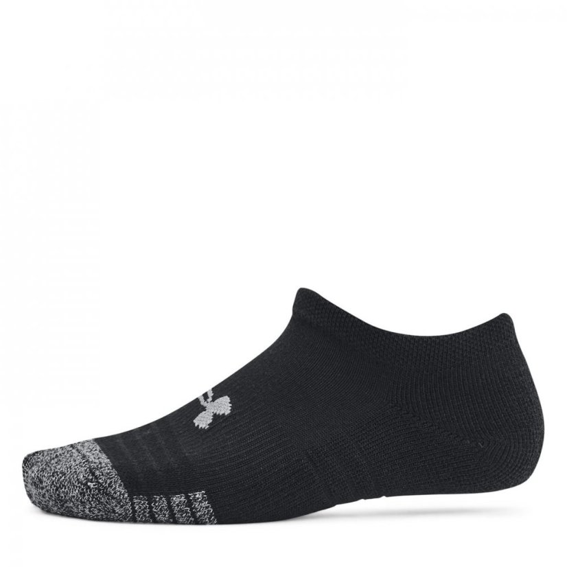 Under Armour UA Performance Tech 3-Pack No Show Socks Kids' Black
