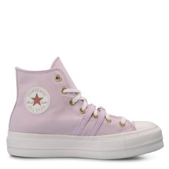 Converse Women's Chuck Taylor All Star Lif Canvas High-Top Trainers 681-Summit Pi