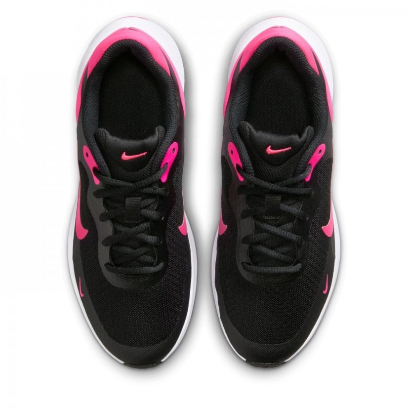 Nike Revolution 7 Big Kids' Shoes Black/Pink