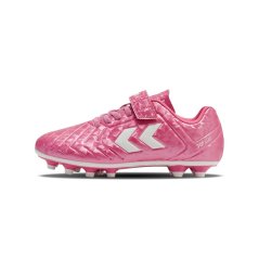 Hummel Top Star Firm Ground Football Boots Child Aurora Pink