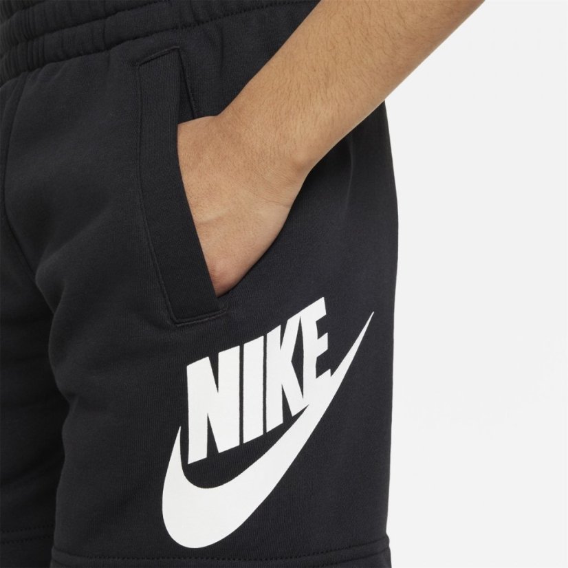 Nike Sportswear Club Fleece Big Kids' French Terry Shorts Black