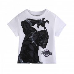 Character Hero Short Sleeve Tee for Boys Black Panther