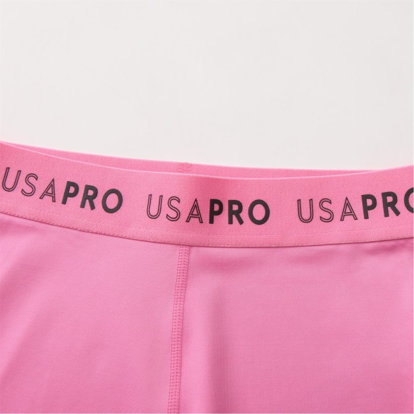 USA Pro USA Pro 3 Inch Training Shorts Junior Girls Pink