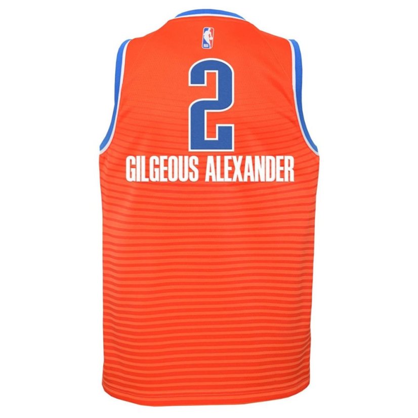 Nike Oklahoma Gilgeous-Alexander #2 Jersey Orange