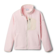 Columbia Fast Trek II Full Zip Fleece Jacket Junior Satin Pink