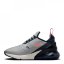 Nike Air Max 270 React Junior Trainers Grey/Red