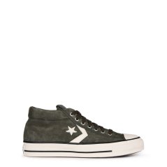 Converse Men's Star Player 76 Suede High-Top Trainers CaveGreen/Egret