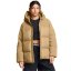 Under Armour Women's Limitless Cord Quilted Heavyweight Puffer Jacket Brown