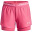 Under Armour Kids Tech™ Play Up Performance Gym Shorts Super Pink