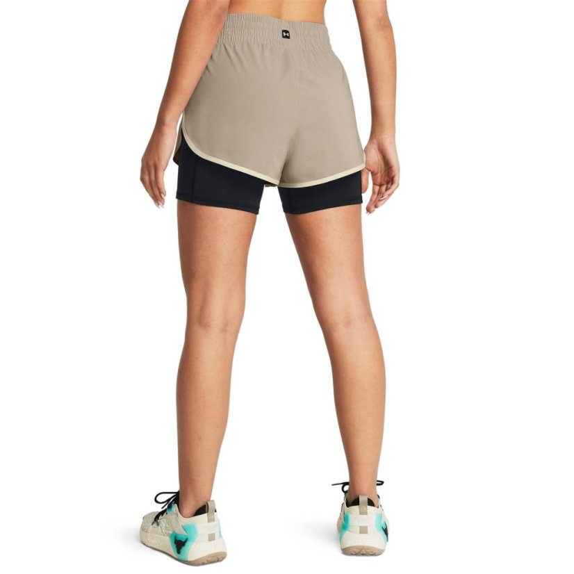 Under Armour Women's Leg Day Flex Performance Gym Shorts Brown