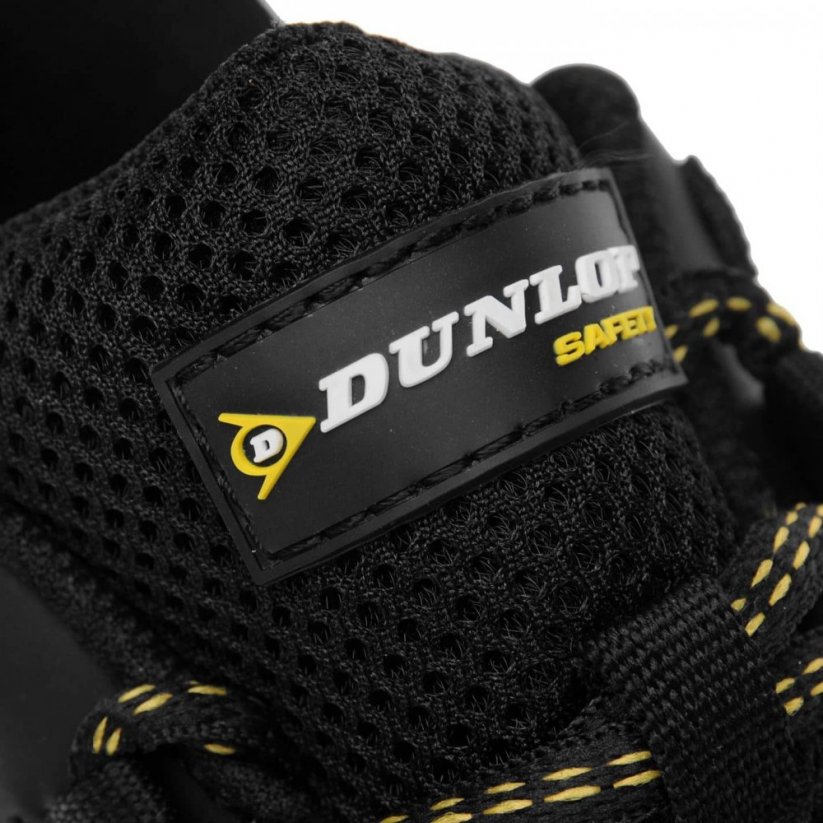 Dunlop Maine Mens Steel Toe Cap Safety Boots Black