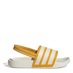 adidas Adiltte Pool Shoes Infants Yellw/Off Wht