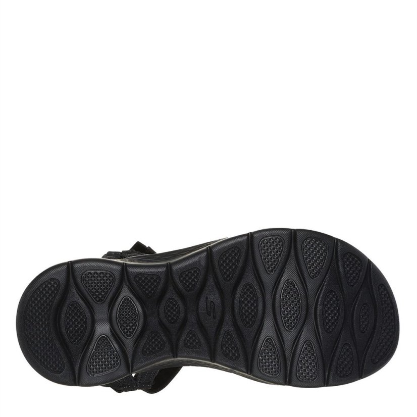 Skechers Go Walk Flex Sandal - Sublime Flat Sandals Womens Black