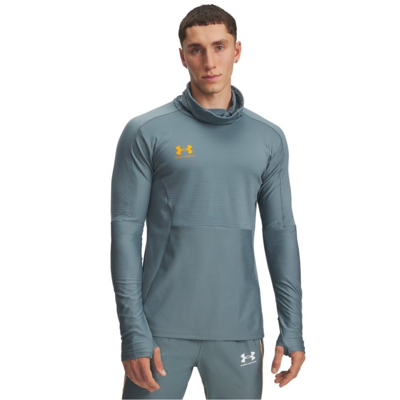 Under Armour Men's Challenger Pro Long-Sleeve Baselayer Top Jasper Blue