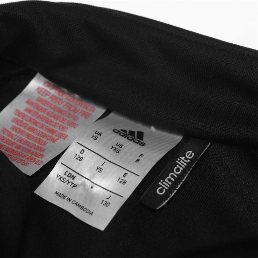 adidas Sereno Long Sleeve Top Junior Boys Black/White