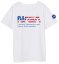 Detské tričko NASA Worm Logo White
