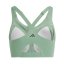 adidas Women's Lux Zipped High Impact Sports Bra Green