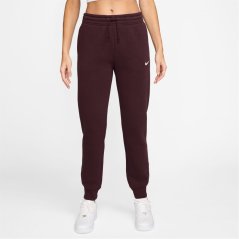 Nike Sportswear Phoenix Fleece Women's Mid-Rise Sweatpants Burgundy Crush