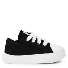 Converse Kids' Canvas Trainers Black/White