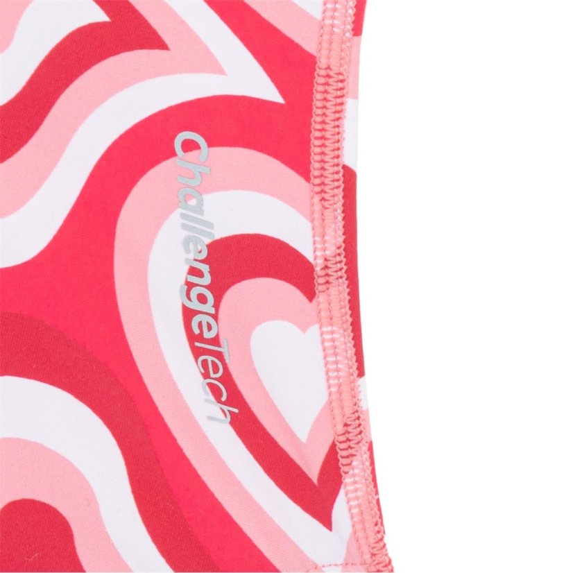 Slazenger Kids' Thin Strap One Piece Swimsuit Red