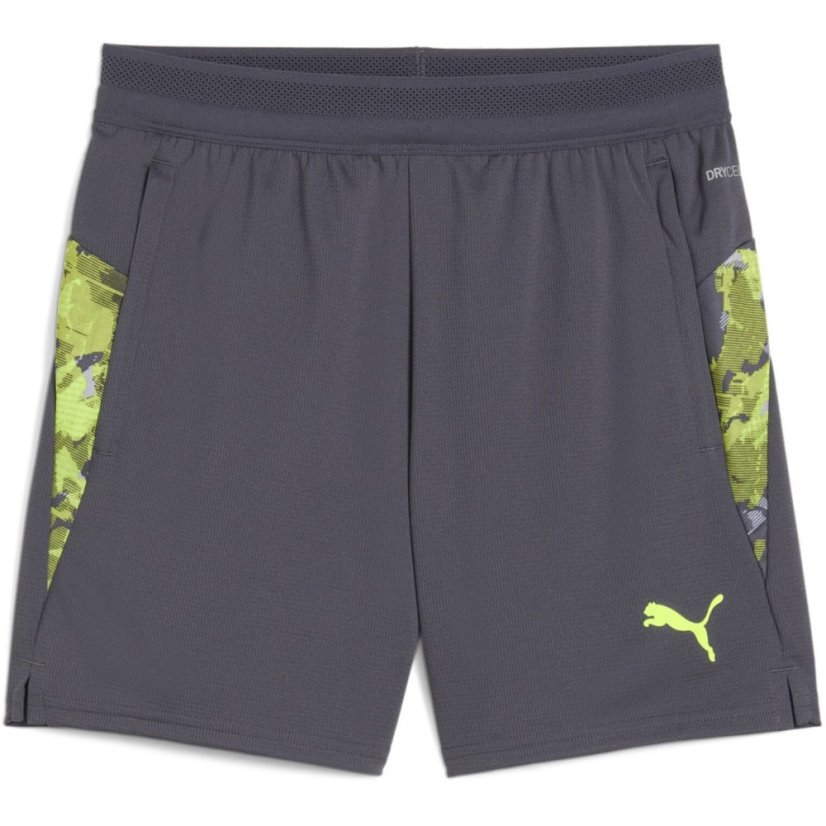 Puma IndividualCUP Shorts Juniors Galactic Grey