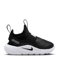 Nike Flex Runner 4 Slip On Sneakers Infants Black/White