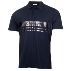 Calvin Klein Golf Men's Short Sleeve Performance Polo Shirt Navy