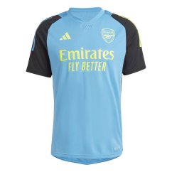 adidas Arsenal Tiro Pro Training Shirt 2023 2024 Adults Pulse Blue