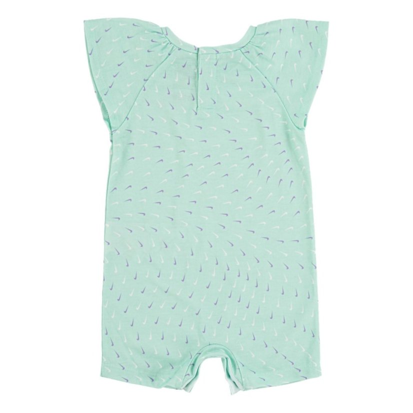 Nike Swooshfetti Romper Baby Girls Mint