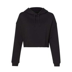Miso Women's Cropped Hoodie Black