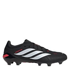 adidas Mens adidas Predator League Firm Ground Football Boots Black/Red