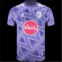 Hummel AFC Bournemouth Away Shirt 2026/27 Mens Purple/Black