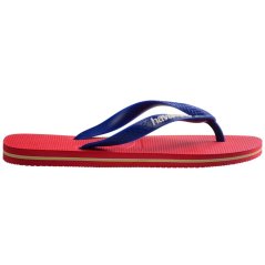 Havaianas Women's Hav. Brasil Logo Ruby Red Flip Flops Ruby Red
