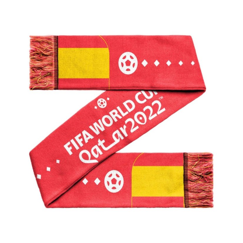 Team Fifa World Cup Scarf 2022 Yellow/Red