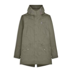 Lambretta Men's Shower Resistant Parka Khaki