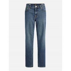 Jack and Jones Clark 223 Wide Leg Jeans Junior Boys Blue Denim