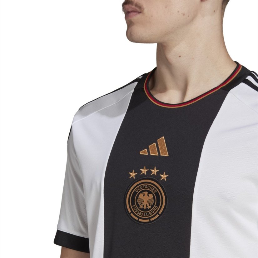 adidas Germany Home Shirt 2022 Mens White