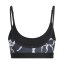 adidas Flower Print Low Impact Sports Bra Womens Grey
