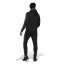 adidas 3S Fleece Tracksuit Mens Black/Grey