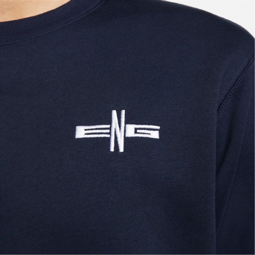 Nike Men's Fleece Sweatshirt Obsidian/White